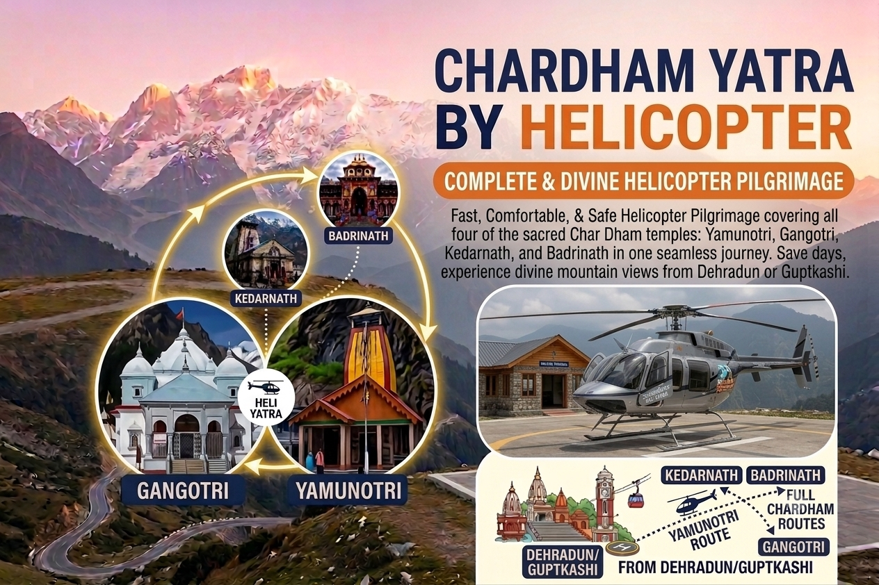 Char Dham Yatra Helicopter Service in Uttarakhand